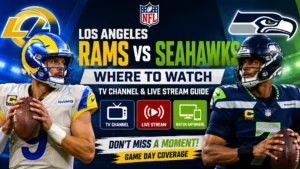 Where to Watch Los Angeles Rams vs Seahawks: TV Channel & Live Stream Guide