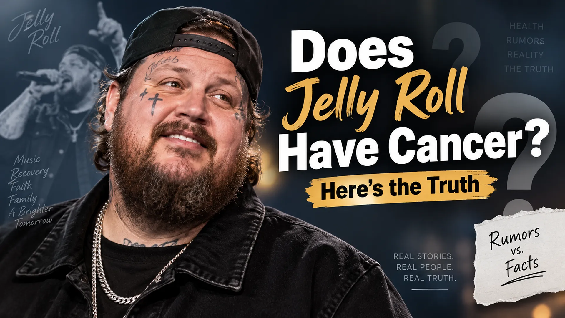 Does Jelly Roll Have Cancer? Here’s the Truth — Jelly Roll health rumors explained