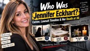 Who Was Jennifer Eckhart? Career, Lawsuit Timeline & Her Death at 36